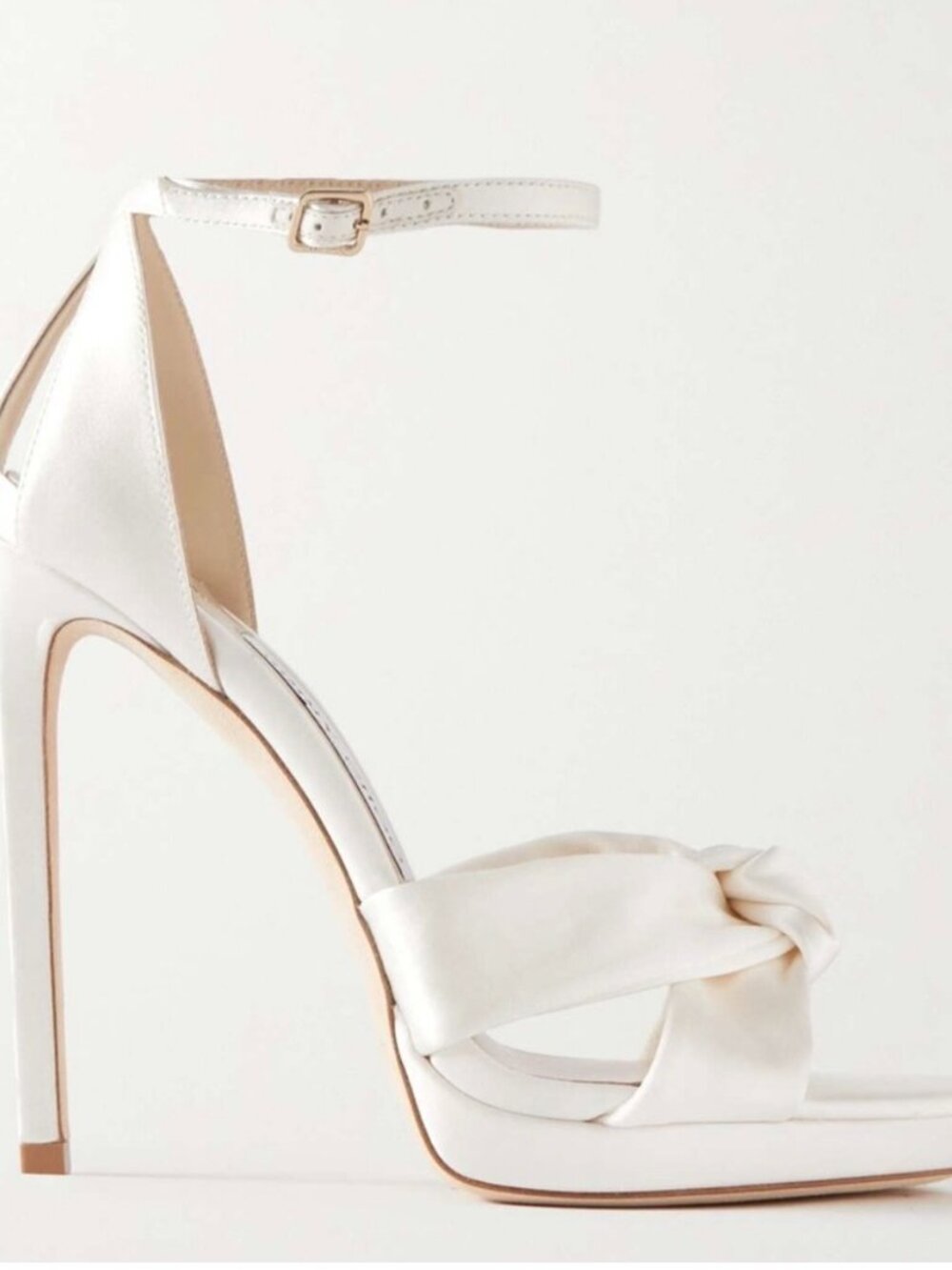 Jimmy Choo Rosie 120 Satin Heels - Picture 11 of 11